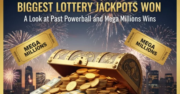 Biggest Lottery Jackpots Won A Look at Past Powerball and Mega Millions Wins